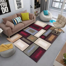 Load image into Gallery viewer, Geometric Printed Area Rug Carpet Series B Decordovia
