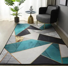 Load image into Gallery viewer, Geometric Printed Area Rug Mat Series C Decordovia
