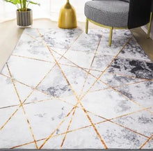 Load image into Gallery viewer, Geometric Printed Area Rug Mat Series C Decordovia
