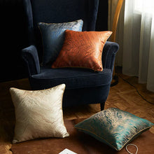 Load image into Gallery viewer, Jacquard Metallic Throw Pillow Cover Fall Collection Decordovia
