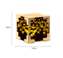 Load image into Gallery viewer, DIY LED Magic Cube Tulip Flower Table Lamp
