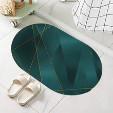 Load image into Gallery viewer, Marble Rounded Diatom Earth Quick Dry Bath Mud Mat Decordovia
