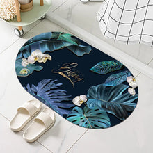 Load image into Gallery viewer, Marble Rounded Diatom Earth Quick Dry Bath Mud Mat Decordovia
