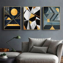 Load image into Gallery viewer, Modern Geometric Frameless Wall Art Canvas Prints Decordovia
