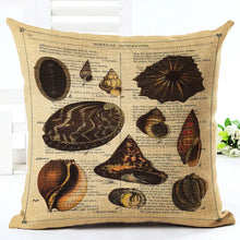 Load image into Gallery viewer, Ocean Explorer Page Decorative Throw Pillow Covers Decordovia
