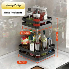 Load image into Gallery viewer, 360 ° Heavy Duty Lazy Susan Rotatable Spice Rack Decordovia
