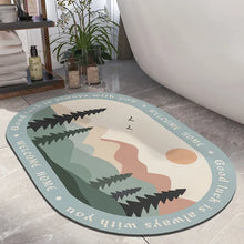 Load image into Gallery viewer, Scenic &amp; Abstract Diatom Earth Quick Dry Bath Mud Mat Decordovia
