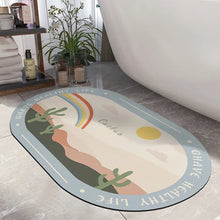 Load image into Gallery viewer, Scenic &amp; Abstract Diatom Earth Quick Dry Bath Mud Mat Decordovia
