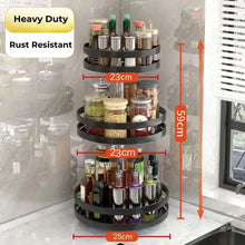 Load image into Gallery viewer, 360 ° Heavy Duty Lazy Susan Rotatable Spice Rack Decordovia
