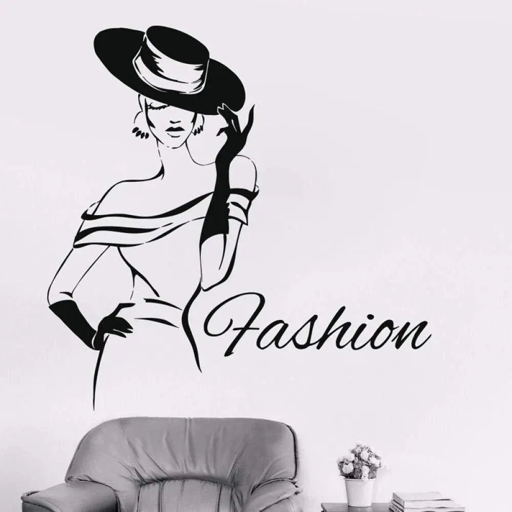 Sexy Chic Personality Wall Art Decal Stickers Decordovia