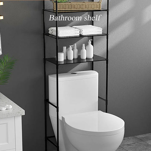 Plastic 3-Tier Standing Over-the-toilet Storage Rack Decordovia