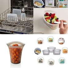 Load image into Gallery viewer, Reusable Silicone Microwaveable Food Grade Storage Bags Decordovia
