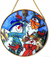 Load image into Gallery viewer, Christmas Stained Glass Window Ornaments Decordovia
