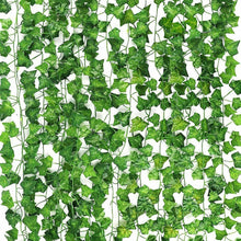 Load image into Gallery viewer, 12DIY Artificial Wall Hanging Ivy Leaf Vine Garland_Room Decor Interior Design Accessories Online Store_Decordovia
