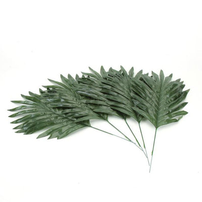 12 Artificial Palm Leaf with Stems Decordovia