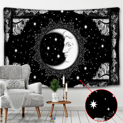 Astrological Sign Wall Hanging Tapestry for Bedroom, Dorms Decordovia