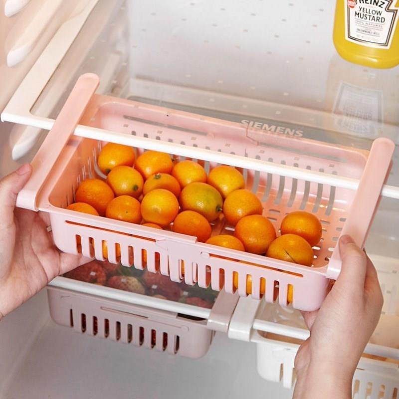 Mini Retractable Adjustable EZ Sliding Storage Organizer Tray Decordovia