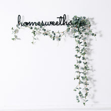 Load image into Gallery viewer, DIY Artificial Vine Hanging Plant Garland with Metal Iron Text Decordovia
