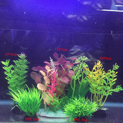 Artificial Aquarium Fish Tank Plant Landscaping Decorations Decordovia