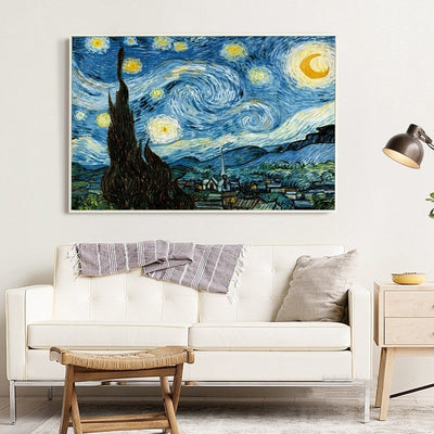 Van Gogh Abstract Decorative Frameless Wall Art Canvas Oil Print Decordovia