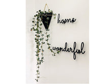 Load image into Gallery viewer, Artificial Vine Hanging Garland with Metal Iron Quotes_Room Decor Interior Design Accessories Online Store_Decordovia
