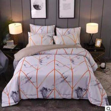 Load image into Gallery viewer, 3-Piece Marble Intelligent Design Printed Duvet Cover Bedding Set Decordovia
