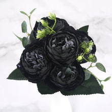 Load image into Gallery viewer, 5 Head Artificial Roses Flower Bouquet with Stem for Vases Decordovia
