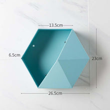 Load image into Gallery viewer, Mini Hexagonal Combination Floating Wall Storage for Living Room Decordovia
