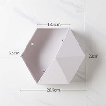 Load image into Gallery viewer, Mini Hexagonal Combination Floating Wall Storage for Living Room Decordovia
