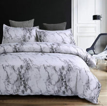 Load image into Gallery viewer, 3-Piece Marble Intelligent Design Printed Duvet Cover Bedding Set Decordovia
