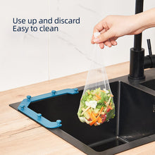 Load image into Gallery viewer, Mini Corner Kitchen Sink Drain Basket with 50 Filter Bags Decordovia

