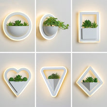 Load image into Gallery viewer, Indoor Artificial Plant Corridor Diamond LED Room Wall Lamp Scones Decordovia
