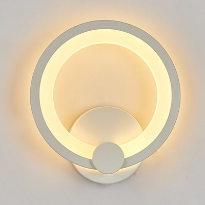 Indoor Circular Shaped Corridor LED Wall Room Lamp Scones (Warm) Decordovia