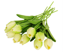 Load image into Gallery viewer, 10Pcs Artificial Tulip Flower Bouquet with Stems For Vase Decorations Decordovia
