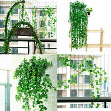 Load image into Gallery viewer, 12PCS DIY Artificial Wall Hanging Ivy Leaf Vine Garland Decorations Decordovia
