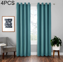 Load image into Gallery viewer, 4pcs Thermal Insulated Grommet Room Darkening Blackout Curtain Set Decordovia
