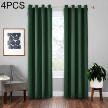 Load image into Gallery viewer, 4pcs Thermal Insulated Grommet Room Darkening Blackout Curtain Set Decordovia
